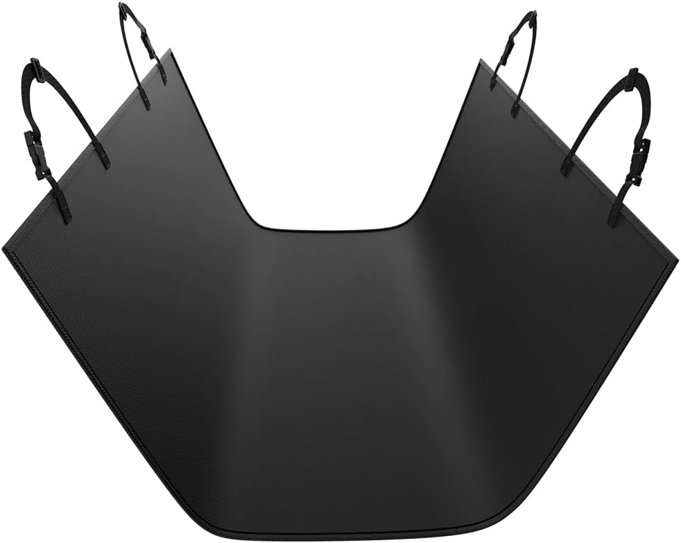 KYG Funda para asiento de coche para perros, 600D Oxford, impermeable, antideslizante y antiarañazos, funda para asiento trasero de coche, universal, 146 x 146 cm