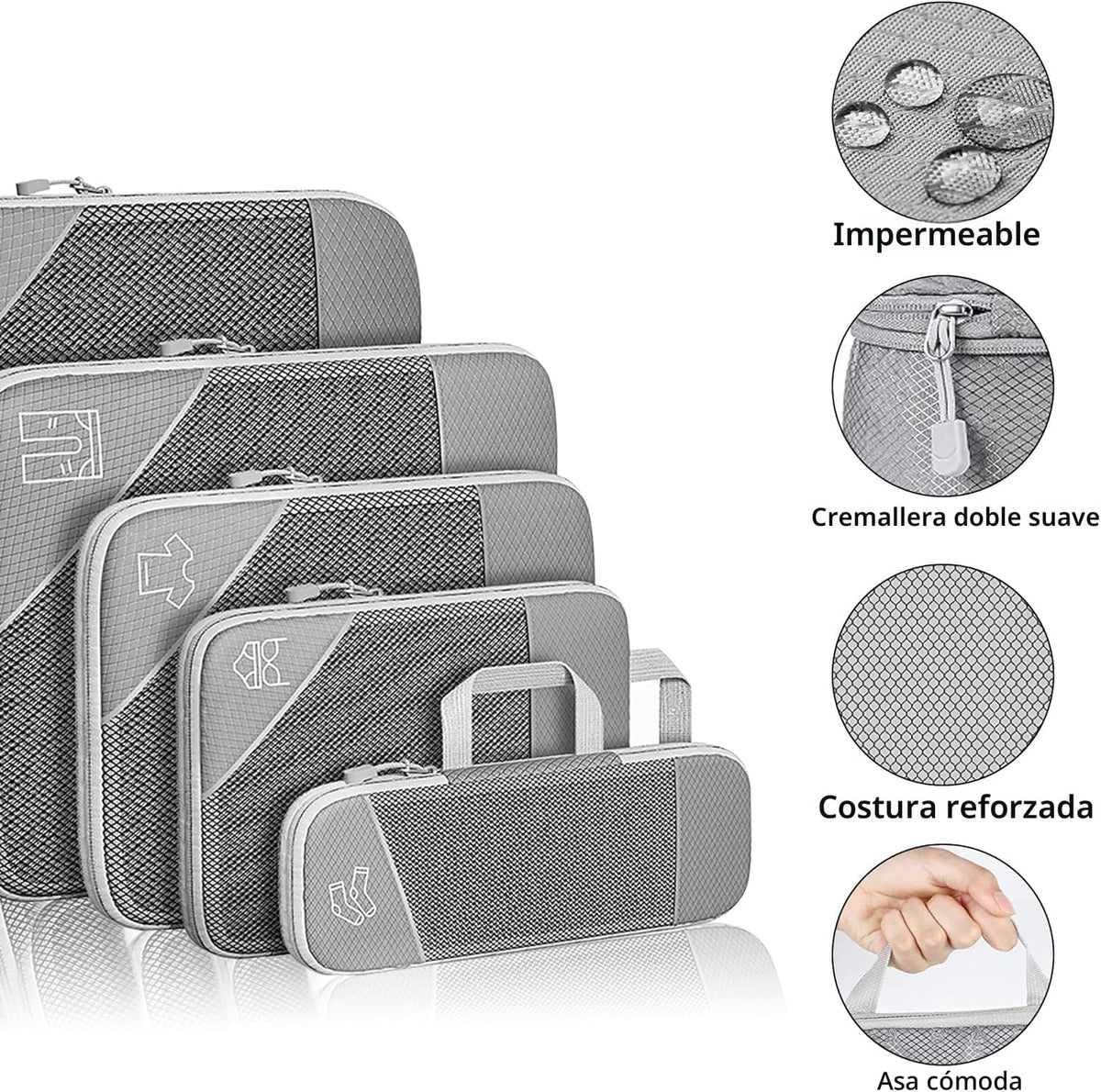 Bolsas de Compresión para organizar maletas