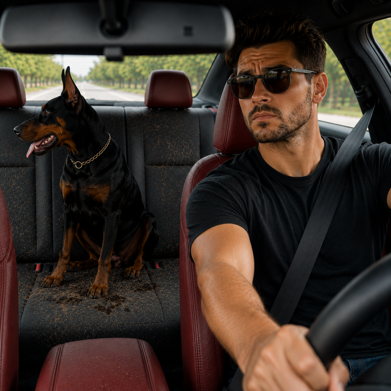 Viaja con tu perro. Protege tu coche.
