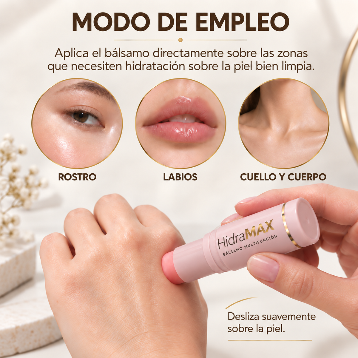 HidraMAX - Bálsamo Antiedad con Colágeno