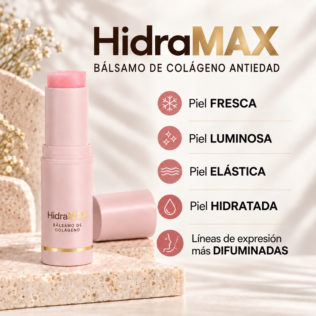 HidraMAX - Bálsamo Antiedad con Colágeno