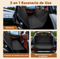 Funda impermeable para asiento de coche para mascotas