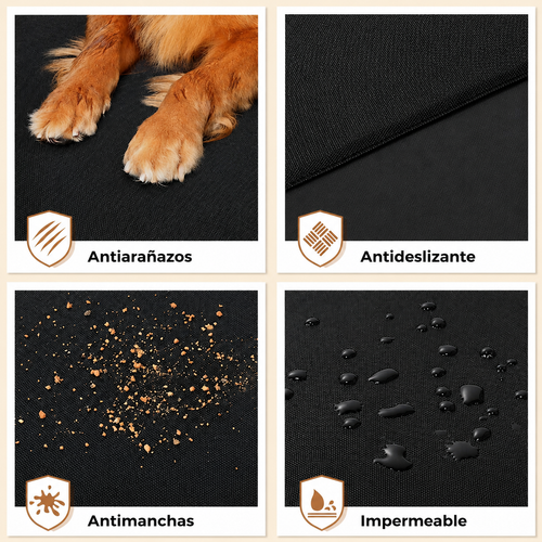 Funda impermeable para asiento de coche para mascotas