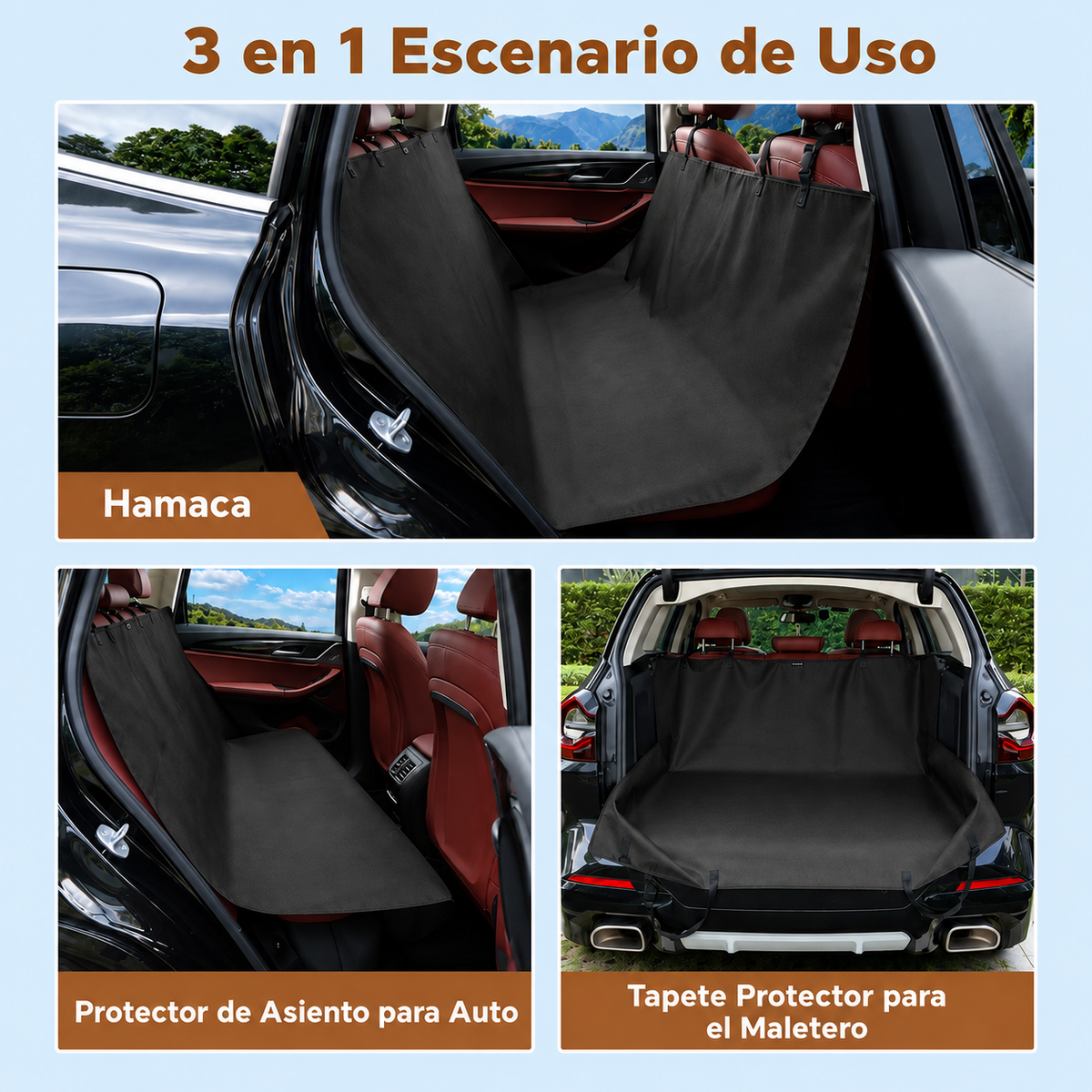 Viaja con tu perro. Protege tu coche.