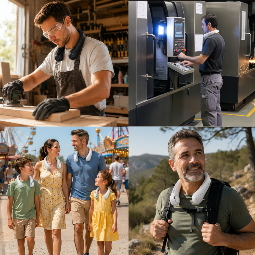 Ventilador de Cuello AIRMAX